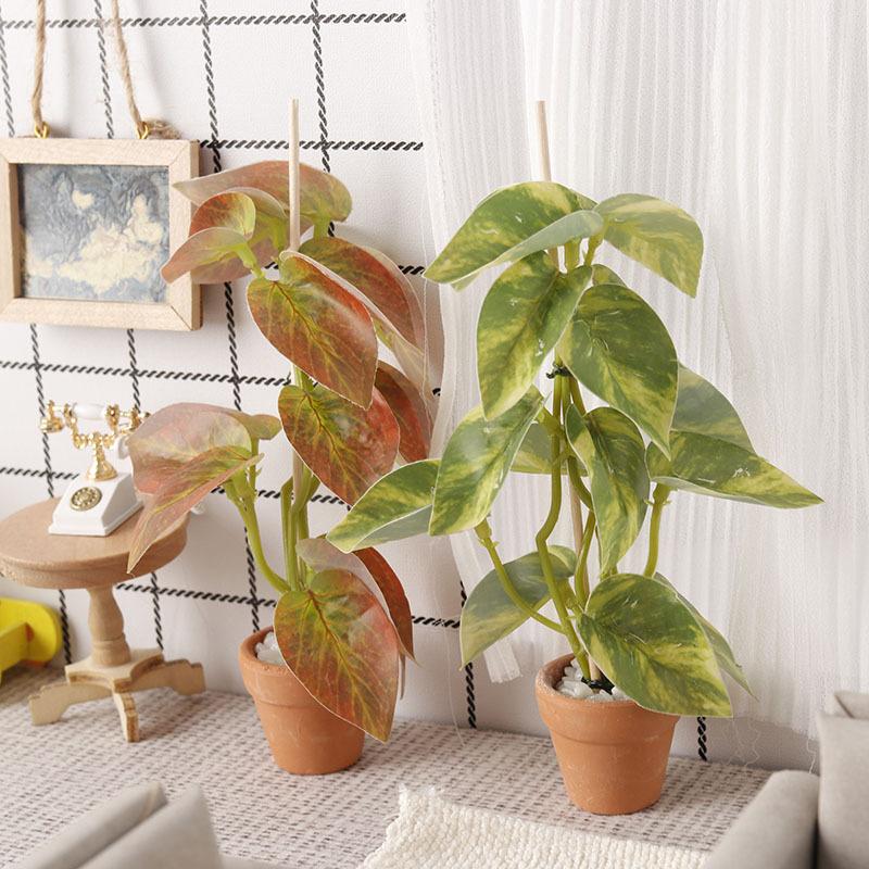 Bonsai Garden Usa - 1/12 кукольный домик, имитация зеленых растений,