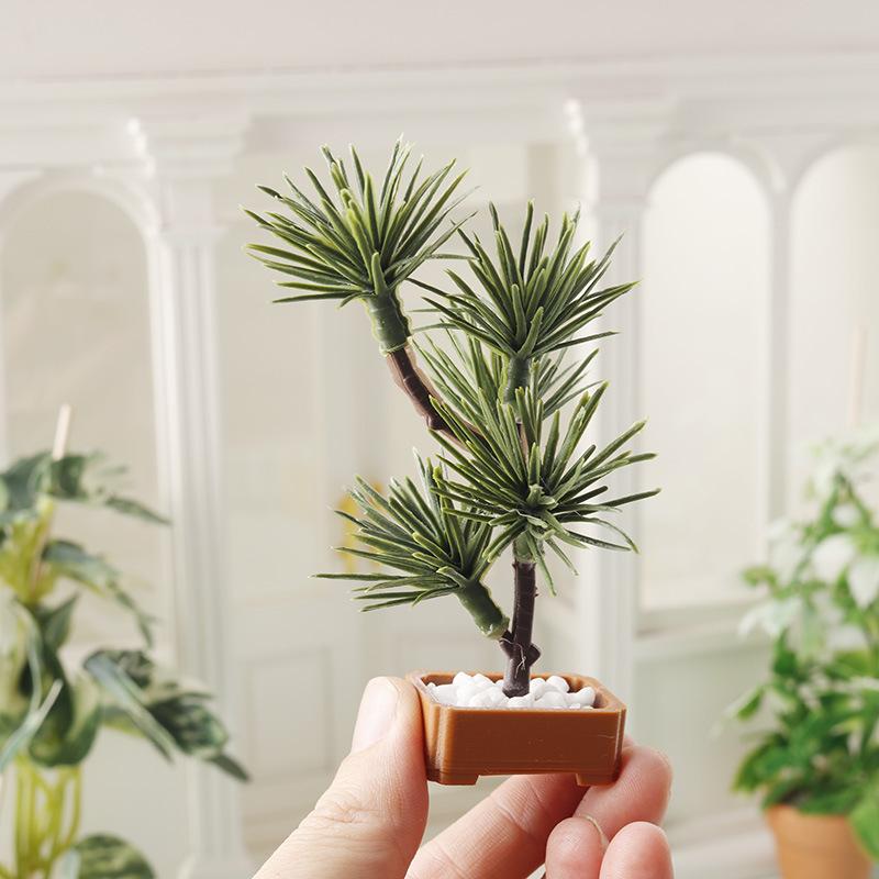 Bonsai Garden Usa - 1 шт. 1/12 Модель симулированной сосны