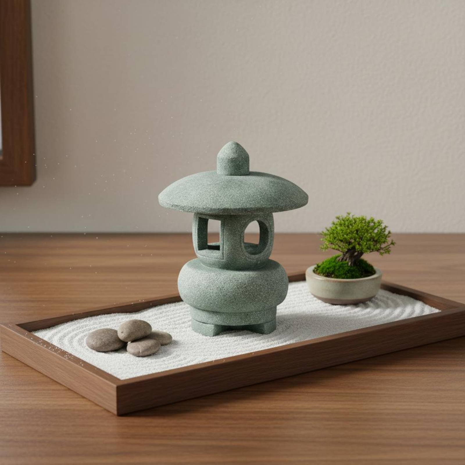 Миниатюрный каменный фонарь с  – обзор и цена Bonsai Garden Usa