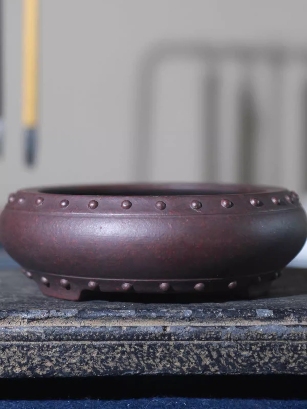 Керамический круглый горшок дл – обзор и цена Bonsai Garden Table