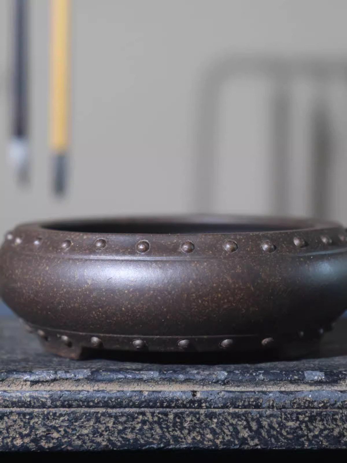 Керамический круглый горшок дл – обзор и цена Bonsai Garden Table